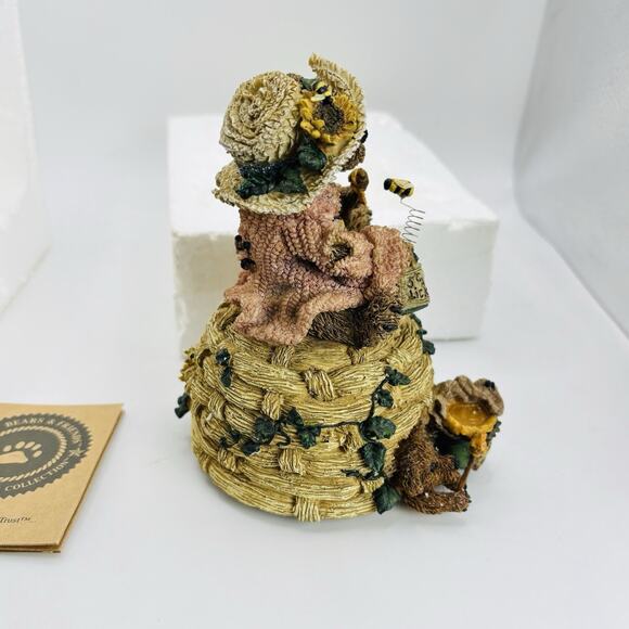 1998 Boyd’s Bears “You Are The Sunshine” Wind-up Musical Figurine 1E/2259 Works - Picture 14 of 16